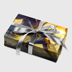 Бумага для упаковки Ciri vs dark monster - Witcher 4, цвет: 3D-принт — фото 2