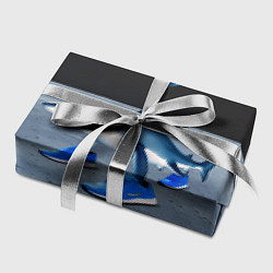 Бумага для упаковки Акула мем, тралалеро тралала, цвет: 3D-принт — фото 2