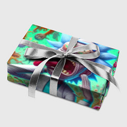 Бумага для упаковки Crazy Rick Sanchez among the monsters ai art fanta, цвет: 3D-принт — фото 2