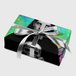 Бумага для упаковки Bones без зрачков держит череп в руках, цвет: 3D-принт — фото 2