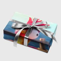 Бумага для упаковки Никита - загрузка - смешной петух, цвет: 3D-принт — фото 2