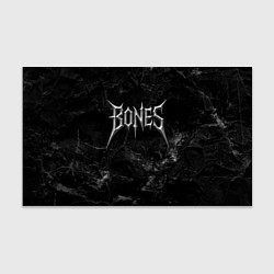 Бумага для упаковки Bones лого из металла