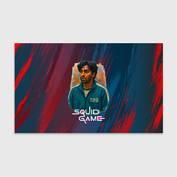 Бумага для упаковки Игра в кальмара - игрок 199, цвет: 3D-принт