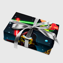 Бумага для упаковки Спанч Боб и Патрик в космосе, цвет: 3D-принт — фото 2