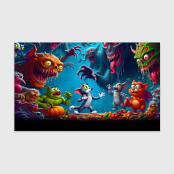 Бумага для упаковки Кошмарный сон Тома - нейроарт фантазия, цвет: 3D-принт