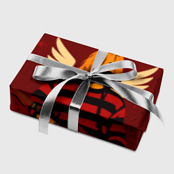 Бумага для упаковки Нирвана, Курт Кобейн с крыльями ангела, цвет: 3D-принт — фото 2