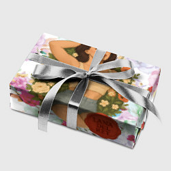 Бумага для упаковки Lana Del Rey в полевых цветах, цвет: 3D-принт — фото 2