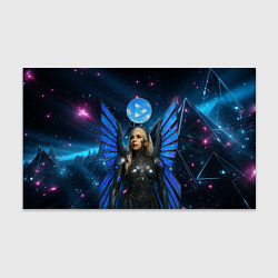 Бумага для упаковки Космическая Леди Гага, цвет: 3D-принт