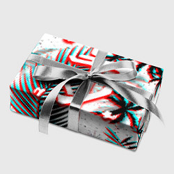 Бумага для упаковки Doom тропики глитч, цвет: 3D-принт — фото 2