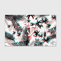 Бумага для упаковки Doom тропики глитч, цвет: 3D-принт