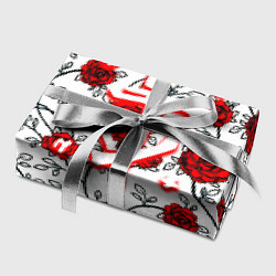 Бумага для упаковки Doom розы, цвет: 3D-принт — фото 2