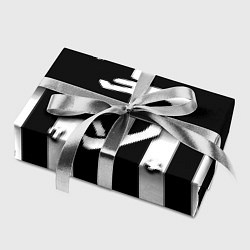 Бумага для упаковки Doom line white, цвет: 3D-принт — фото 2