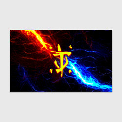 Бумага для упаковки Doom шторм с молниями, цвет: 3D-принт