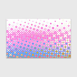 Бумага для упаковки Розово-голубой узор, цвет: 3D-принт