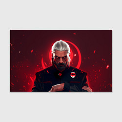 Бумага для упаковки Ведьмак красные искры, цвет: 3D-принт