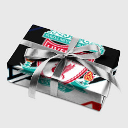 Бумага для упаковки Liverpool geometry sport, цвет: 3D-принт — фото 2