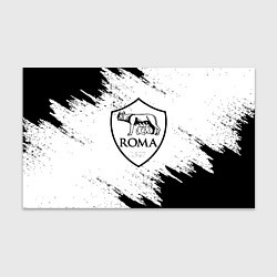 Бумага для упаковки ROMA черно белые штрихи, цвет: 3D-принт