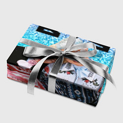 Бумага для упаковки BTS блестящий градиент, цвет: 3D-принт — фото 2