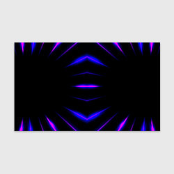 Бумага для упаковки Color black neon stripes, цвет: 3D-принт