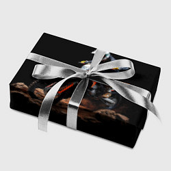 Бумага для упаковки Motocross racer, цвет: 3D-принт — фото 2