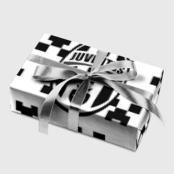 Бумага для упаковки Juventus x minecraft pattern, цвет: 3D-принт — фото 2