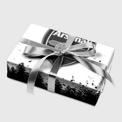 Бумага для упаковки Arsenal черный лес, цвет: 3D-принт — фото 2