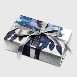 Бумага для упаковки Стиль хохлома: Сирин, цвет: 3D-принт — фото 2