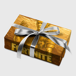 Бумага для упаковки Fortnite золотой Мидас, цвет: 3D-принт — фото 2