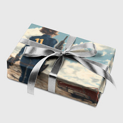 Бумага для упаковки Fallout девушка в пустоши, цвет: 3D-принт — фото 2