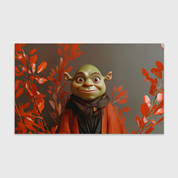 Бумага для упаковки Шрек и оранжевые листья, цвет: 3D-принт