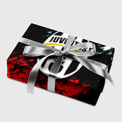 Бумага для упаковки Juventus краски штрихи текстура, цвет: 3D-принт — фото 2