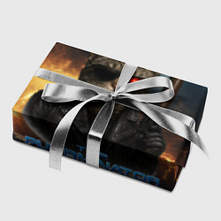 Бумага для упаковки The purrminator кот терминатор, цвет: 3D-принт — фото 2