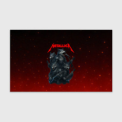 Бумага для упаковки Metallica в виде волков