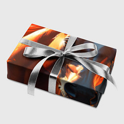 Бумага для упаковки Загадочная огненная лошадь, цвет: 3D-принт — фото 2