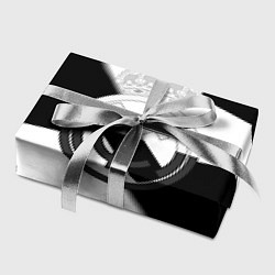 Бумага для упаковки Реал Мадрид геометрия полосы, цвет: 3D-принт — фото 2