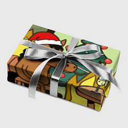 Бумага для упаковки Конь среди огня - this is fine, цвет: 3D-принт — фото 2