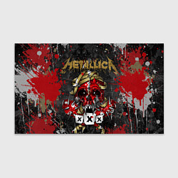 Бумага для упаковки Metallica XXX, цвет: 3D-принт