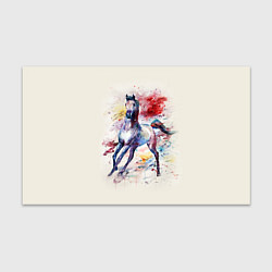 Бумага для упаковки Лошадь: акварель, цвет: 3D-принт