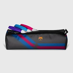 Пенал для ручек Barcelona FC: Dark style, цвет: 3D-принт — фото 2