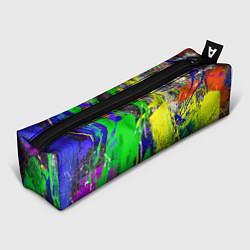 Пенал для ручек Брызги красок Grunge Paints, цвет: 3D-принт