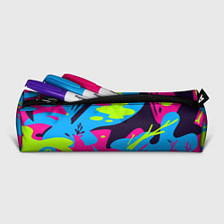 Пенал для ручек Color abstract pattern Summer, цвет: 3D-принт — фото 2