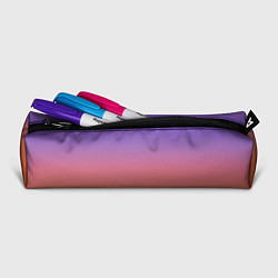 Пенал для ручек Трендовый красно-фиолетовый градиент, цвет: 3D-принт — фото 2