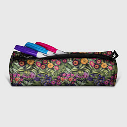Пенал для ручек Цветы Фиолетовые Рудбеки, цвет: 3D-принт — фото 2