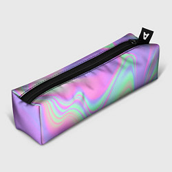 Пенал для ручек Цветные волны, цвет: 3D-принт