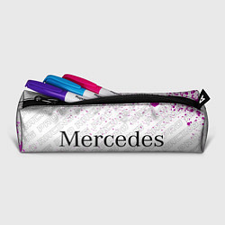 Пенал для ручек Mercedes pro racing: надпись и символ, цвет: 3D-принт — фото 2