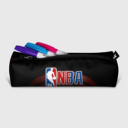 Пенал для ручек NBA - logo, цвет: 3D-принт — фото 2