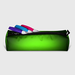 Пенал для ручек Кислотный зеленый с градиентом, цвет: 3D-принт — фото 2