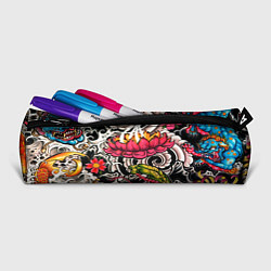 Пенал для ручек Иредзуми: цветущий лотос, цвет: 3D-принт — фото 2