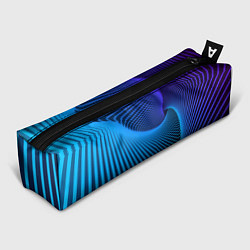 Пенал для ручек Неоновая спираль - мода, цвет: 3D-принт