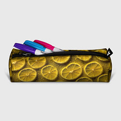 Пенал для ручек Сочный паттерн из долек лимона, цвет: 3D-принт — фото 2